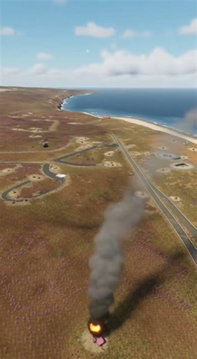 Unreal Drone View ✨ Perfectly Timed Impact Scene!