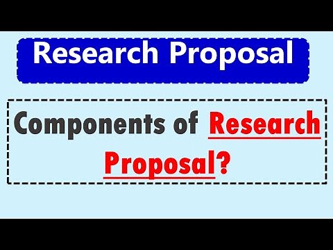 How To Write Research Proposal? | Components of Research Proposal | Part - 02