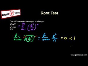 Calculus 2 - 23 - Infinite Series Root Test