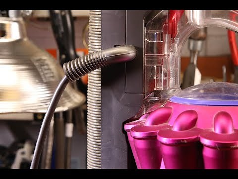 Replacing the power cord on a Dyson Dc41 Animal