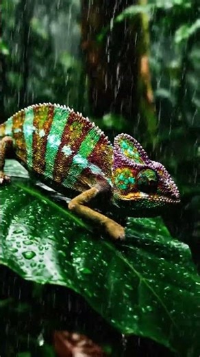 PIC RAINFOREST ENCOUNTER! 🦎 vs. THE THREE-HEADED BEAST 🐲| Chameleon's Ultimate Camouflage Challenger