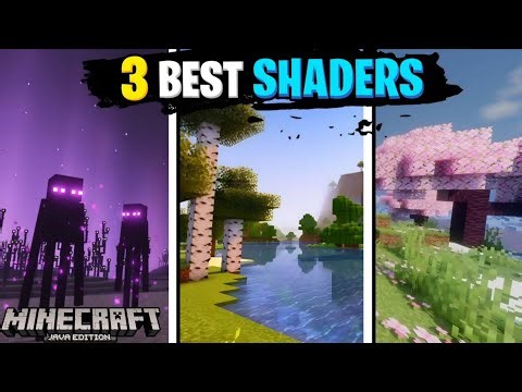 🔥 Top 3 Best Shaders For Minecraft Java Edition! 🌄✨