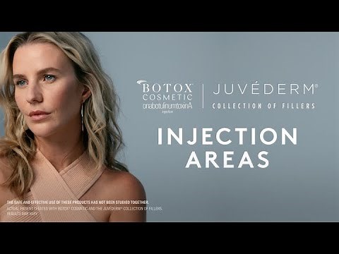 Injection Areas 101 | What areas do BOTOX® Cosmetic or JUVÉDERM® Fillers treat?
