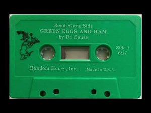 Green Eggs and Ham by Dr. Seuss Children's Audio Cassette