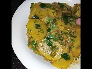 Cumin Potatoes/How to cook/Step by Step/Recipe/English.