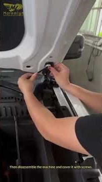 Chery ICar 03 Front Hood Hydraulic Rod Installation — Efficient & Reliable