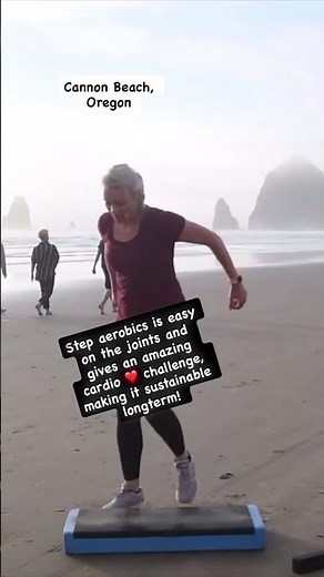 Step aerobics is joint-friendly and an amazing cardio workout!