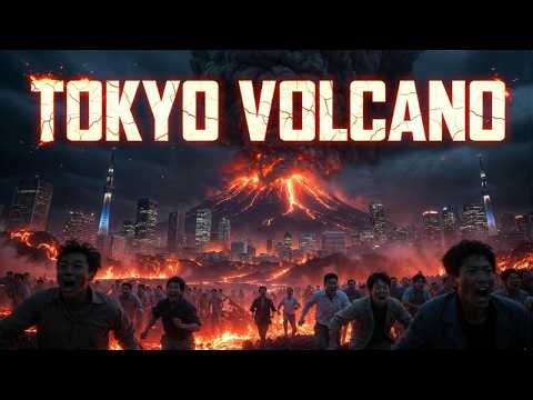 Massive Japan Supervolcano Eruption: Tokyo Wiped Out by Lava Flow | Ultra Realistic 4K