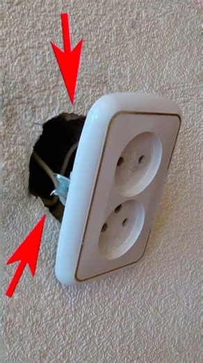 How to easily repair a socket that falls out