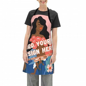 Custom Waterproof Aprons for Women With Customizable Photos, Text and Patterns - Etsy Australia