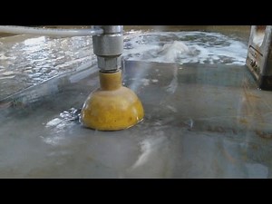 Cutting Metal With Water! Omax Water Jet in Action