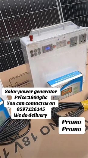 Affordable Solar Power Generator for Sale