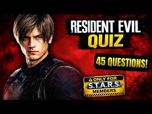 Only True Fans Can Pass This Resident Evil Quiz 🧟‍♂️ | 45 Questions Challenge 🧠