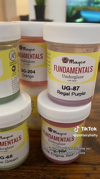 Trying Watercolor Glazing on Pottery - First Attempt Results!