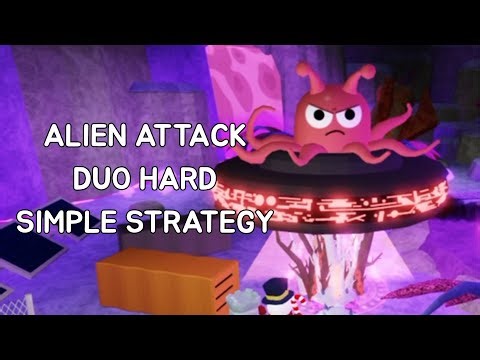 Alien Attack | Duo Hard | Simple strategy | Tower Heroes