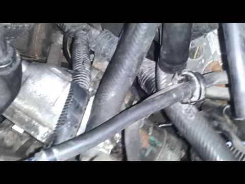Starter motor replace 2000 Mazda MPV