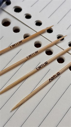 Think laser engraving is only for big projects? Think again. Our engraver delivers ultra-fine detail — so precise it can engrave clear text on a single toothpick.  Practical, powerful, and made for creators who demand more.  Discover the true meaning of precision. | Ortur | Facebook