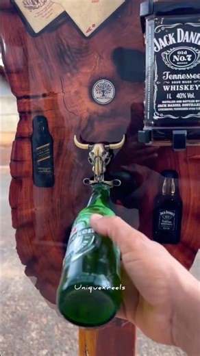 Wood Art Tree Design 🌳 | Jar Bottle Shape Carving | @Uniquexreels#art #art #woodcarving