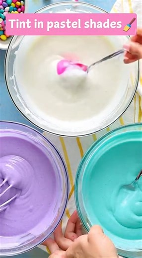 🐰 Easter Poke Cake 🥚 Ingredients 1 box (15.25 oz) white cake mix 3 large eggs ½ cup vegetable oil 3 cups whole, divided Gel food coloring in 3-4 pastel shades (such as pink, purple, and blue) 1 box (3.4 oz) instant vanilla pudding mix 1 container (8 oz) frozen whipped topping, thawed Festive Easter sprinkles or mini candy eggs, for garnish Instructions Preheat and Prepare Pan: Preheat your oven to 350°F. Lightly spray a 9x13-inch baking dish with non-stick cooking spray and set aside. Make the