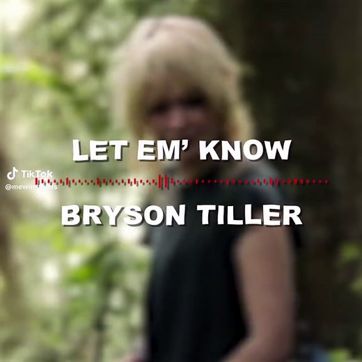 Let Em' Know - Bryson Tiller Edit Audio