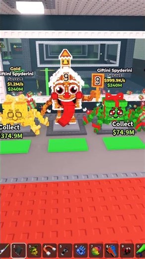 I STOLE a Festive Lucky Block from someone #roblox #stealabrainrot