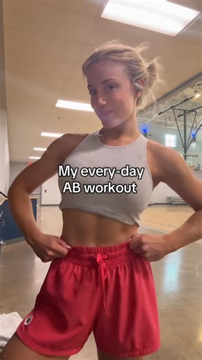 Chloe Holladay on Instagram: "Highly requested AB workout 🩷"