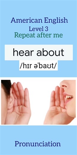 American English. Level 3. Pronunciation. Education. Training. #english #Education