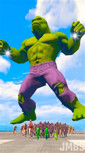 MINI GREEN SUPERHERO,S BROTHER IN DANGER || HULK + KONG SAVES FROM ZOMBIE,S #30 #shorts #short