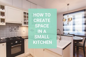 Use these simple tips to find more space in your small kitchen.