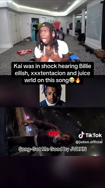 Song 'Got Me Good' by JVDXN Featuring Billie Eilish