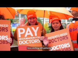 Resident doctors on the picket line tell us why they're striking