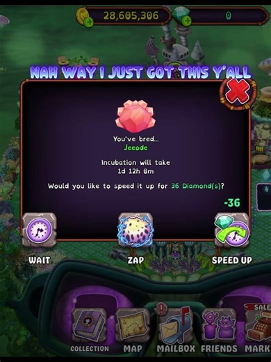 Nah #msm #mysingingmonsters #fyp #jeeode #breeding