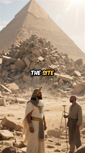 Pharaoh's Sun-Scorching Pyramid Fails, Builds Wonders