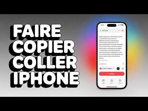 Comment Faire Un Copier Coller Sur iPhone ( Guide Complet )