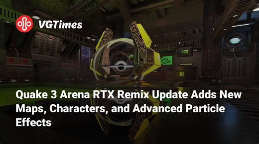 Quake 3 Arena RTX Remix Update Adds New Maps, Characters, and Advanced Particle Effects