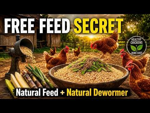 Try This Homemade Feed Which Also Acts as Natural Dewormer