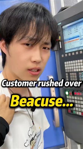 Customer rushed over because… #cnc #injectionmolding #moldfactory #moldmaker #factorydirect