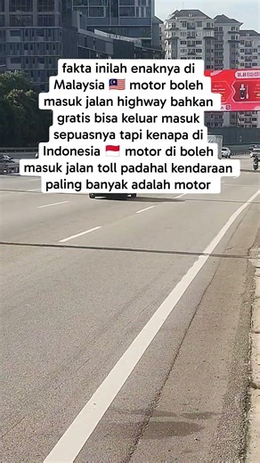 inilah enaknya berkendara di highway 🇲🇾 #shortsvideo