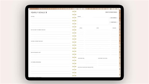 2026 Boho Digital Planner PDF: Hyperlinked Daily, Weekly Monthly Planner for GoodNotes, Notability, Xodo