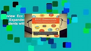 Review  Ecc Essentials: Teaching the Expanded Core Curriculum to Students with Visual Impairments