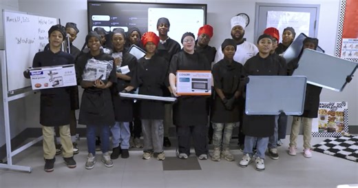 Tools for Schools helps Evangeline Reimagine Academy cook up career skills