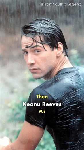 90s Icons - Then & Now | The Faces That Defined a Generation #thenandnow #keanureeves #nostalgia