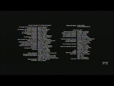 Deadpool (2016) End Credits (FX 2025)