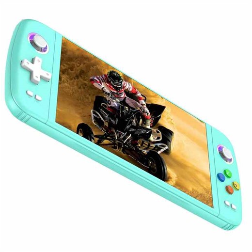 Best Selling 7 Inch Large Screen Min Portable Retro Video Handheld Game Consoles Players Devices Support Connect TV Console M27