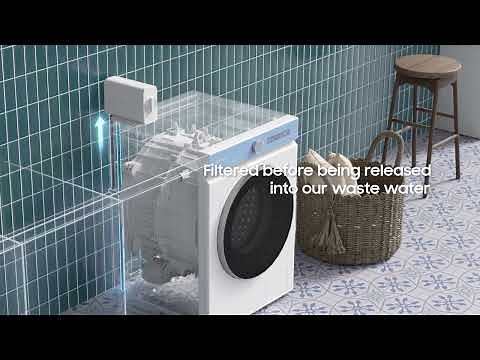 Microplastic Washing Machine Filter Technology Explained | Samsung UK