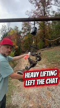 1100lb portable winch is perfect for lifting items for transport while on the project! See 2200lb