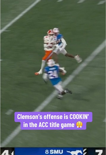 Bryant Wesco Jr. Scores 43-Yard Touchdown for Clemson