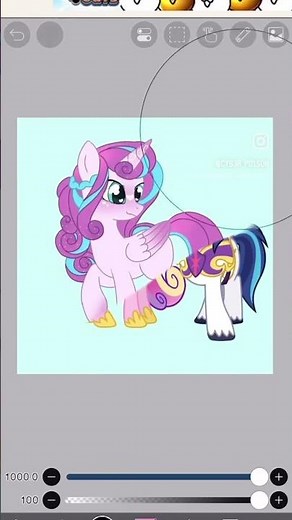 MLP next gen ocs (Shining Cadence) #oc #mlp #mlpfanart #mlpnextgen