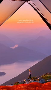 one of the best campsites in the world, and it’s right near vancouver🏔️🤍🥾 You will need to work hard to get to this one! Here are the trail stats: Golden Ears Summit 1700m elevation 22.5km round trip Only 6 tent pads available Must have a backcountry wilderness permit Facilities include a drop toilet and emergency shelter Check recent conditions on AllTrails to see if there is a water source, as it can dry up by the end of summer. #vancouver #hiking #bc #beautifulbc #goldenears | Julia Thomps