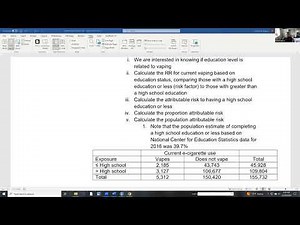 Attributable Risk, Disability Adjusted Life Years, and more